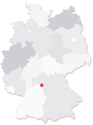 Lage von Winterhausen in Deutschland