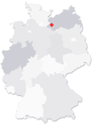 Lage von Wittenburg in Deutschland