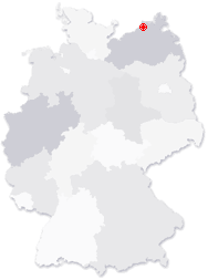 Lage von Wustrow in Deutschland