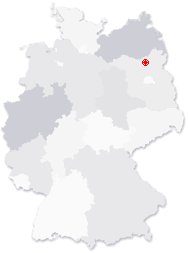 Lage von Zootzen in Deutschland