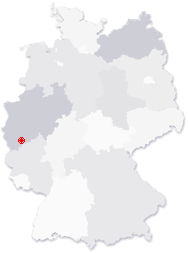 Lage von Zülpich in Deutschland