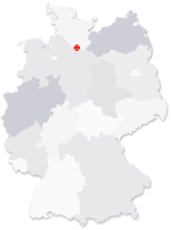 Lage von Harburg in Deutschland