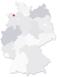 Lage von Schortens in Deutschland