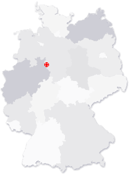 Lage von Rinteln in Deutschland