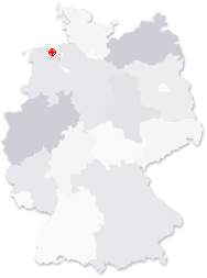 Lage von Hooksiel in Deutschland