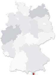 Lage von Absam in Deutschland