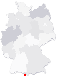 Lage von Andelsbuch in Deutschland