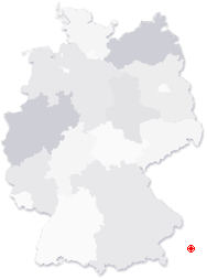 Lage von Aschbach Markt in Deutschland