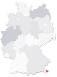 Lage von Ebensee in Deutschland