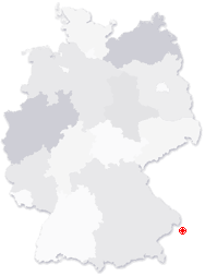 Lage von Hirschbach im Mhlkreis in Deutschland