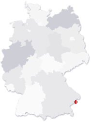 Lage von Hofkirchen im Mhlkreis in Deutschland