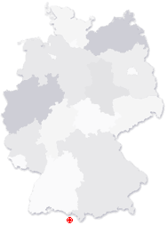 Lage von Hohenems in Deutschland