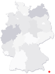 Lage von Hohentauern in Deutschland
