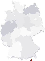 Lage von Jochberg in Deutschland