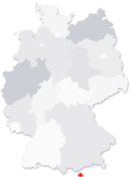 Lage von Kolsass in Deutschland