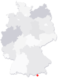Lage von Kundl in Deutschland