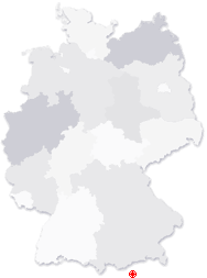 Lage von Marz in Deutschland
