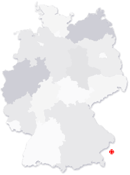 Lage von Mistelbach bei Wels in Deutschland