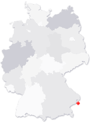Lage von Niederwaldkirchen in Deutschland
