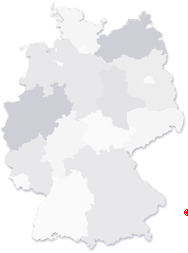 Lage von Obermeisling in Deutschland