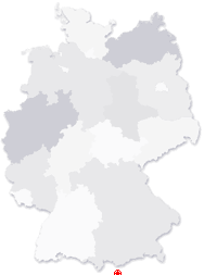 Lage von Oberperfuss in Deutschland