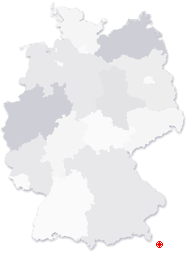 Lage von blarn in Deutschland