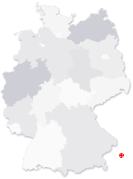 Lage von Perg in Deutschland