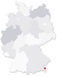 Lage von Pöndorf in Deutschland