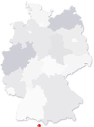 Lage von Rankweil in Deutschland