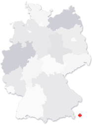 Lage von Steyrling in Deutschland