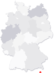 Lage von Taxenbach in Deutschland