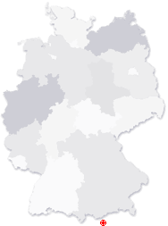 Lage von Terfens in Deutschland
