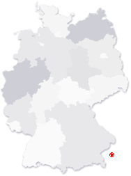 Lage von Wels in Deutschland
