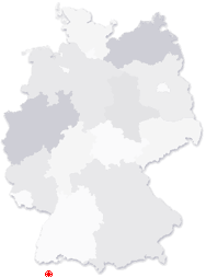 Lage von Vordemwald in Deutschland