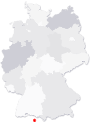 Lage von Hundwil in Deutschland