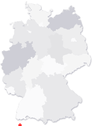 Lage von Wiedlisbach in Deutschland