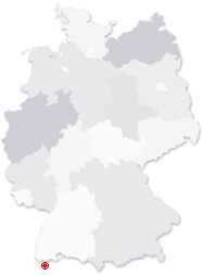 Lage von Bubendorf in Deutschland