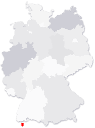 Lage von L�ufelfingen in Deutschland