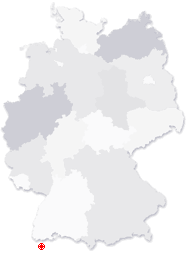 Lage von Titterten in Deutschland