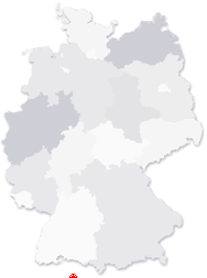 Lage von Gommiswald in Deutschland