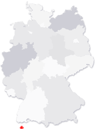 Lage von Wolfwil in Deutschland