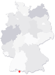 Lage von Bissegg in Deutschland