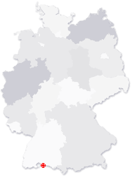 Lage von Diessenhofen in Deutschland