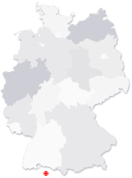 Lage von Fischingen in Deutschland
