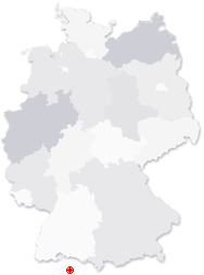Lage von Fischenthal in Deutschland