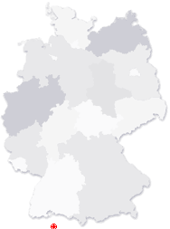 Lage von Uetikon am See in Deutschland