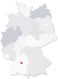 Lage von Burgholzhof in Deutschland